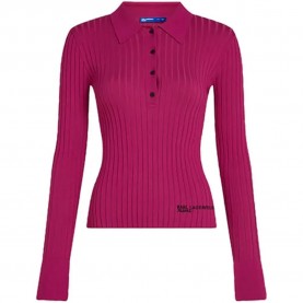 Блуза Karl lagerfeld jeans B1W18026 sweater - Pink (Very Berry) блуза,мъжки,пуловери,дамски,пуловери,karl,lagerfeld,jeans,b1w18026,sweater,pink,(very,berry)