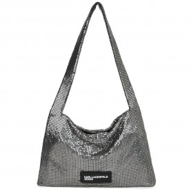 Чанта за през рамо Karl lagerfeld jeans B1W30234 shoulder bag - Silver (Photographic Blue Denim) чанта,за,през,рамо,всички,чанти,karl,lagerfeld,jeans,b1w30234,shoulder,bag,silver,(photographic,blue,denim)