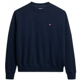 Блуза Superdry Essential Heritage Crew sweatshirt - Blue (Lauren Navy) блуза,дамски,блузи,superdry,essential,heritage,crew,sweatshirt,blue,(lauren,navy)