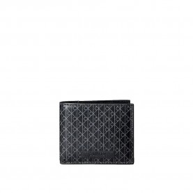 Calvin klein Emblem Billfold wallet - Black (Black) портфейли,и,портмонета,calvin,klein,emblem,billfold,wallet,black,(black)
