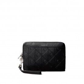 Calvin klein XL Emblem wallet - Black (Black) портфейли,и,портмонета,calvin,klein,xl,emblem,wallet,black,(black)