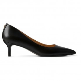 Обувки Lauren Adrienne Leather heel shoes - Black (Black) обувки,дамски,обувки,lauren,adrienne,leather,heel,shoes,black,(black)