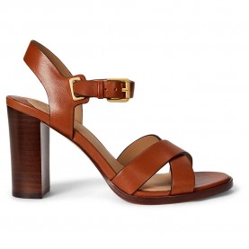 сандали,дамски,сандали,и,чехли,lauren,ftw,emeryn,leather,heel,sandals,brown,(lauren,tan)