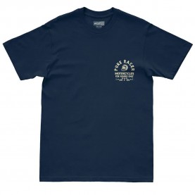 Тениска Pure racer Age Worn Letters short sleeve T-shirt - Blue (Blue Navy) тениска,мъжки,тениски,дамски,тениски,pure,racer,age,worn,letters,short,sleeve,t,shirt,blue,(blue,navy)