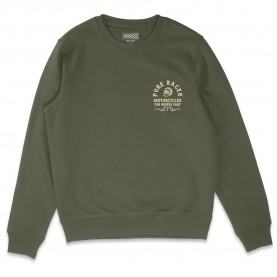 блуза,мъжки,пуловери,pure,racer,age,worn,letters,sweatshirt,green,(khaki)