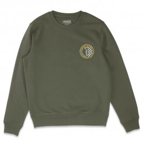 Карирана риза Pure racer Basic Circle Checkers sweatshirt - Green (Khaki) карирана,риза,мъжки,пуловери,pure,racer,basic,circle,checkers,sweatshirt,green,(khaki)