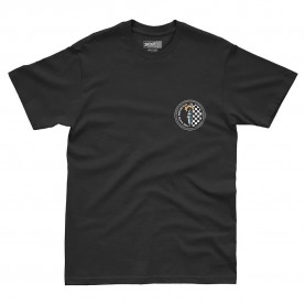 Тениска Pure racer Basic Circle short sleeve T-shirt - Black (Black) тениска,мъжки,тениски,дамски,тениски,pure,racer,basic,circle,short,sleeve,t,shirt,black,(black)