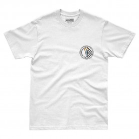 Тениска Pure racer Basic Circle short sleeve T-shirt - White (White) тениска,мъжки,тениски,дамски,тениски,pure,racer,basic,circle,short,sleeve,t,shirt,white,(white)