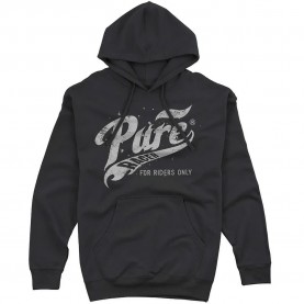 Суичър Pure racer Basic Flames hoodie - Black (Black) суичър,мъжки,пуловери,pure,racer,basic,flames,hoodie,black,(black)