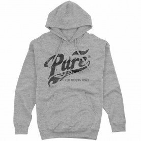 Суичър Pure racer Basic Flames hoodie - Grey (Grey Heather) суичър,мъжки,пуловери,pure,racer,basic,flames,hoodie,grey,(grey,heather)