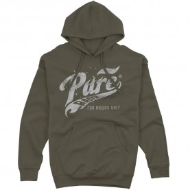 Суичър Pure racer Basic Flames hoodie - Green (Khaki) суичър,мъжки,пуловери,pure,racer,basic,flames,hoodie,green,(khaki)
