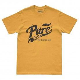 Тениска Pure racer Basic Flames short sleeve T-shirt - Yellow (Yellow) тениска,мъжки,тениски,дамски,тениски,pure,racer,basic,flames,short,sleeve,t,shirt,yellow,(yellow)