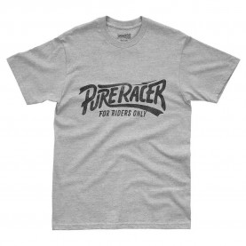 Тениска Pure racer Basic short sleeve T-shirt - Grey (Grey) тениска,мъжки,тениски,дамски,тениски,pure,racer,basic,short,sleeve,t,shirt,grey,(grey)