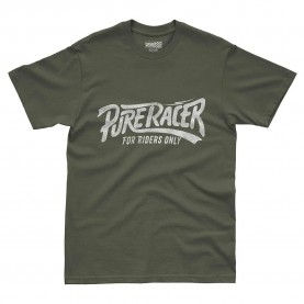 Тениска Pure racer Basic short sleeve T-shirt - Green (Khaki) тениска,мъжки,тениски,дамски,тениски,pure,racer,basic,short,sleeve,t,shirt,green,(khaki)