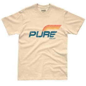 Тениска Pure racer Basic Stripes short sleeve T-shirt - Beige (Butter) тениска,мъжки,тениски,дамски,тениски,pure,racer,basic,stripes,short,sleeve,t,shirt,beige,(butter)