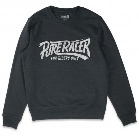 Блуза Pure racer Basic sweatshirt - Black (Dark Grey) блуза,мъжки,пуловери,pure,racer,basic,sweatshirt,black,(dark,grey)