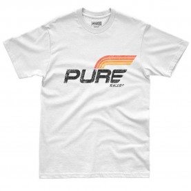 Тениска Pure racer Basic Stripes short sleeve T-shirt - White (White) тениска,мъжки,тениски,дамски,тениски,pure,racer,basic,stripes,short,sleeve,t,shirt,white,(white)