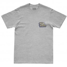 Тениска Pure racer Behind You short sleeve T-shirt - Grey (Grey) тениска,мъжки,тениски,дамски,тениски,pure,racer,behind,you,short,sleeve,t,shirt,grey,(grey)