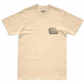 Тениска Pure racer Behind You short sleeve T-shirt - Beige (Butter) тениска,мъжки,тениски,дамски,тениски,pure,racer,behind,you,short,sleeve,t,shirt,beige,(butter)