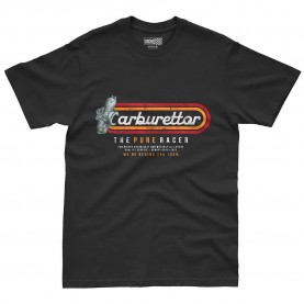 Тениска Pure racer Carburettor 2 short sleeve T-shirt - Black (Black) тениска,мъжки,тениски,дамски,тениски,pure,racer,carburettor,2,short,sleeve,t,shirt,black,(black)
