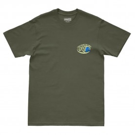 Тениска Pure racer Challenging The Limits short sleeve T-shirt - Green (Khaki) тениска,мъжки,тениски,дамски,тениски,pure,racer,challenging,the,limits,short,sleeve,t,shirt,green,(khaki)
