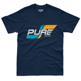 Тениска Pure racer Flag Logo Basic short sleeve T-shirt - Blue (Navy) тениска,мъжки,тениски,дамски,тениски,pure,racer,flag,logo,basic,short,sleeve,t,shirt,blue,(navy)