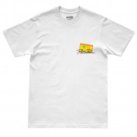 Тениска Pure racer Fuck Itv short sleeve T-shirt - White (Blue / White) тениска,мъжки,тениски,дамски,тениски,pure,racer,fuck,itv,short,sleeve,t,shirt,white,(blue,white)