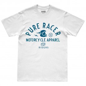 тениска,мъжки,тениски,дамски,тениски,pure,racer,helmet,stamp,short,sleeve,t,shirt,white,(white)