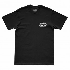 Тениска Pure racer Kick Start short sleeve T-shirt - Black (Black) тениска,мъжки,тениски,дамски,тениски,pure,racer,kick,start,short,sleeve,t,shirt,black,(black)