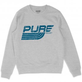 Блуза Pure racer Logo Stripes 2 sweatshirt - Grey (Grey Heather) блуза,мъжки,пуловери,pure,racer,logo,stripes,2,sweatshirt,grey,(grey,heather)