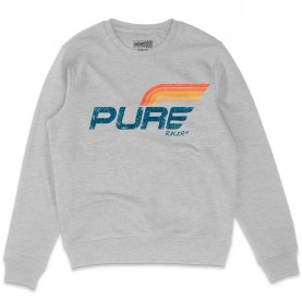 Блуза Pure racer Logo Stripes sweatshirt - Grey (Grey) блуза,мъжки,пуловери,pure,racer,logo,stripes,sweatshirt,grey,(grey)
