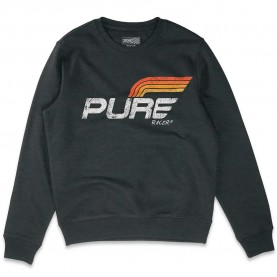 блуза,мъжки,пуловери,pure,racer,logo,stripes,sweatshirt,black,(grey,heather)
