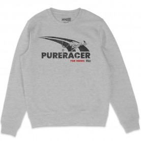 Блуза Pure racer Maximum Speed sweatshirt - Grey (Heather Grey) блуза,мъжки,пуловери,pure,racer,maximum,speed,sweatshirt,grey,(heather,grey)