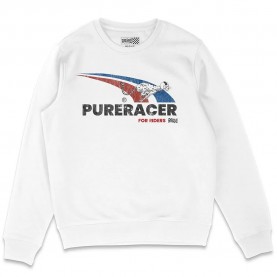 Блуза Pure racer Maximum Speed sweatshirt - White (White) блуза,мъжки,пуловери,pure,racer,maximum,speed,sweatshirt,white,(white)