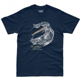 Тениска Pure racer Moto Draw 1 short sleeve T-shirt - Blue (Navy) тениска,мъжки,тениски,дамски,тениски,pure,racer,moto,draw,1,short,sleeve,t,shirt,blue,(navy)