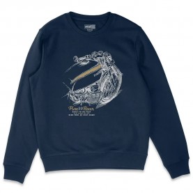 Блуза Pure racer Moto Draw 1 sweatshirt - Blue (Blue Navy) блуза,мъжки,пуловери,pure,racer,moto,draw,1,sweatshirt,blue,(blue,navy)