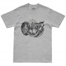 Тениска Pure racer Moto Draw 2 short sleeve T-shirt - Grey (Grey) тениска,мъжки,тениски,дамски,тениски,pure,racer,moto,draw,2,short,sleeve,t,shirt,grey,(grey)