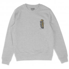 Блуза Pure racer Mx Tires sweatshirt - Grey (Heather Grey) блуза,мъжки,пуловери,pure,racer,mx,tires,sweatshirt,grey,(heather,grey)