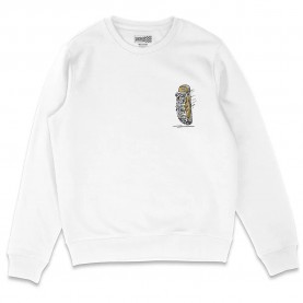 Блуза Pure racer Mx Tires sweatshirt - White (White) блуза,мъжки,пуловери,pure,racer,mx,tires,sweatshirt,white,(white)