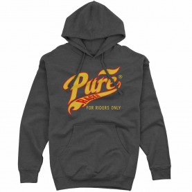 Суичър Pure racer Pure Flames hoodie - Grey (Dark Grey) суичър,мъжки,пуловери,pure,racer,pure,flames,hoodie,grey,(dark,grey)