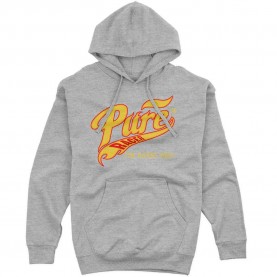Суичър Pure racer Pure Flames hoodie - Grey (Grey Heather) суичър,мъжки,пуловери,pure,racer,pure,flames,hoodie,grey,(grey,heather)