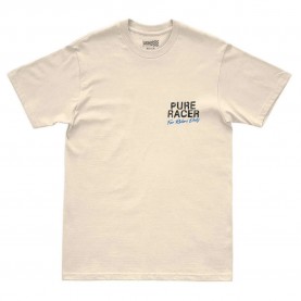 Тениска Pure racer Pure Strength short sleeve T-shirt - Beige (Raw) тениска,мъжки,тениски,дамски,тениски,pure,racer,pure,strength,short,sleeve,t,shirt,beige,(raw)