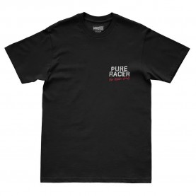 Тениска Pure racer Pure Strength short sleeve T-shirt - Black (Black) тениска,мъжки,тениски,дамски,тениски,pure,racer,pure,strength,short,sleeve,t,shirt,black,(black)