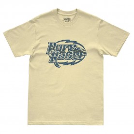 тениска,мъжки,тениски,дамски,тениски,pure,racer,racing,logo,butter,short,sleeve,t,shirt,beige,(yellow)