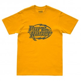 Тениска Pure racer Racing Logo short sleeve T-shirt - Yellow (Yellow) тениска,мъжки,тениски,дамски,тениски,pure,racer,racing,logo,short,sleeve,t,shirt,yellow,(yellow)