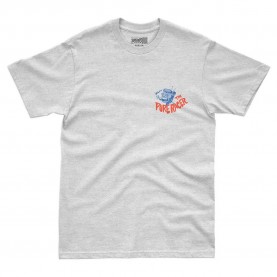 Тениска Pure racer Strong And Fast Piston short sleeve T-shirt - Grey (Cream Heather) тениска,мъжки,тениски,дамски,тениски,pure,racer,strong,and,fast,piston,short,sleeve,t,shirt,grey,(cream,heather)