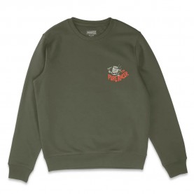 Блуза Pure racer Strong And Fast Piston sweatshirt - Green (Khaki) блуза,мъжки,пуловери,pure,racer,strong,and,fast,piston,sweatshirt,green,(khaki)
