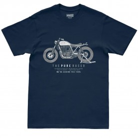 Тениска Pure racer The 2 short sleeve T-shirt - Blue (Blue Navy) тениска,мъжки,тениски,дамски,тениски,pure,racer,the,2,short,sleeve,t,shirt,blue,(blue,navy)