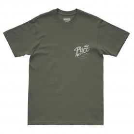 Тениска Pure racer The Machine Roar short sleeve T-shirt - Green (Khaki) тениска,мъжки,тениски,дамски,тениски,pure,racer,the,machine,roar,short,sleeve,t,shirt,green,(khaki)