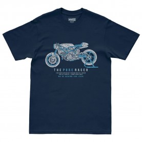Тениска Pure racer Short sleeve T-shirt - Blue (Blue Navy) тениска,мъжки,тениски,дамски,тениски,pure,racer,short,sleeve,t,shirt,blue,(blue,navy)